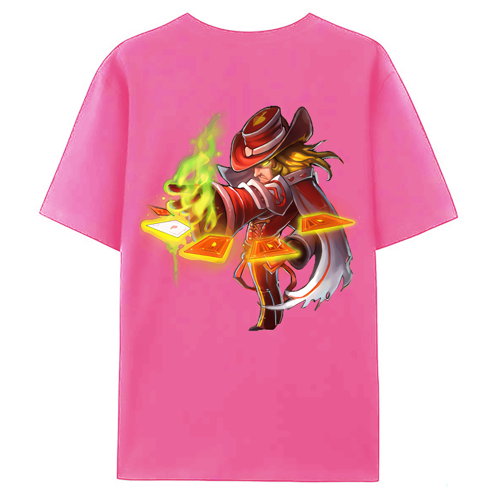 （画像用） リーグ・オブ・レジェンド League of Legends LOL レディース半袖Tシャツ(バックプリント)